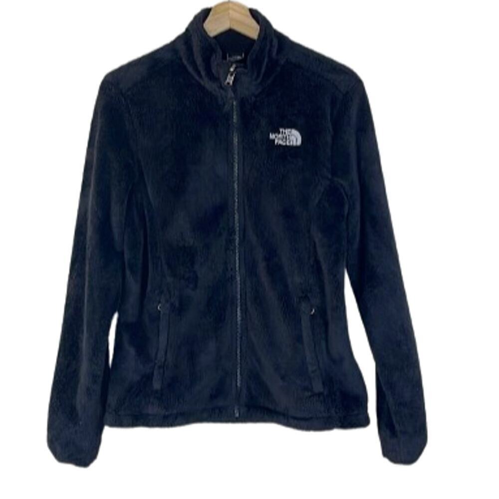 THE NORTH FACE‎ WOMEN'S BLACK OSITO FULL ZIP FLEECE JACKET SIZE S/P